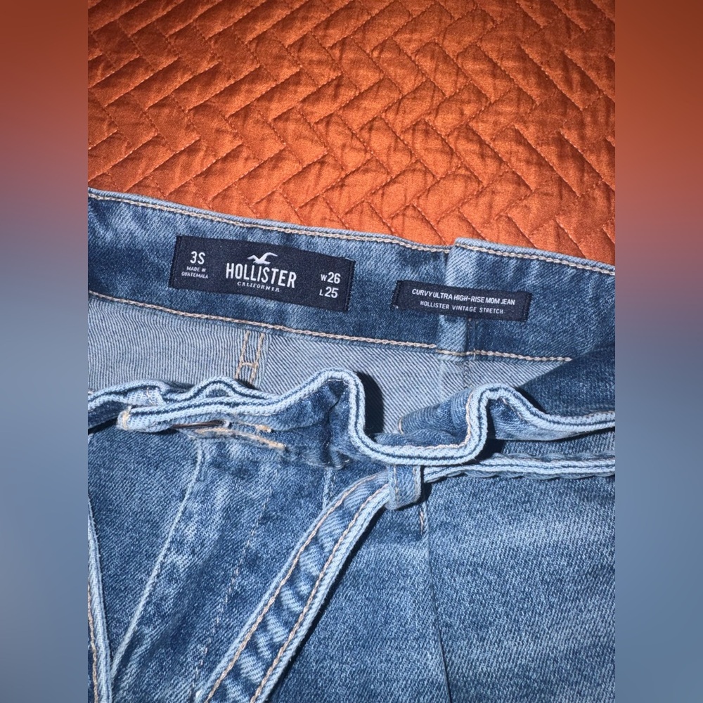 Hollister Blue Vintage Wash Jeans
